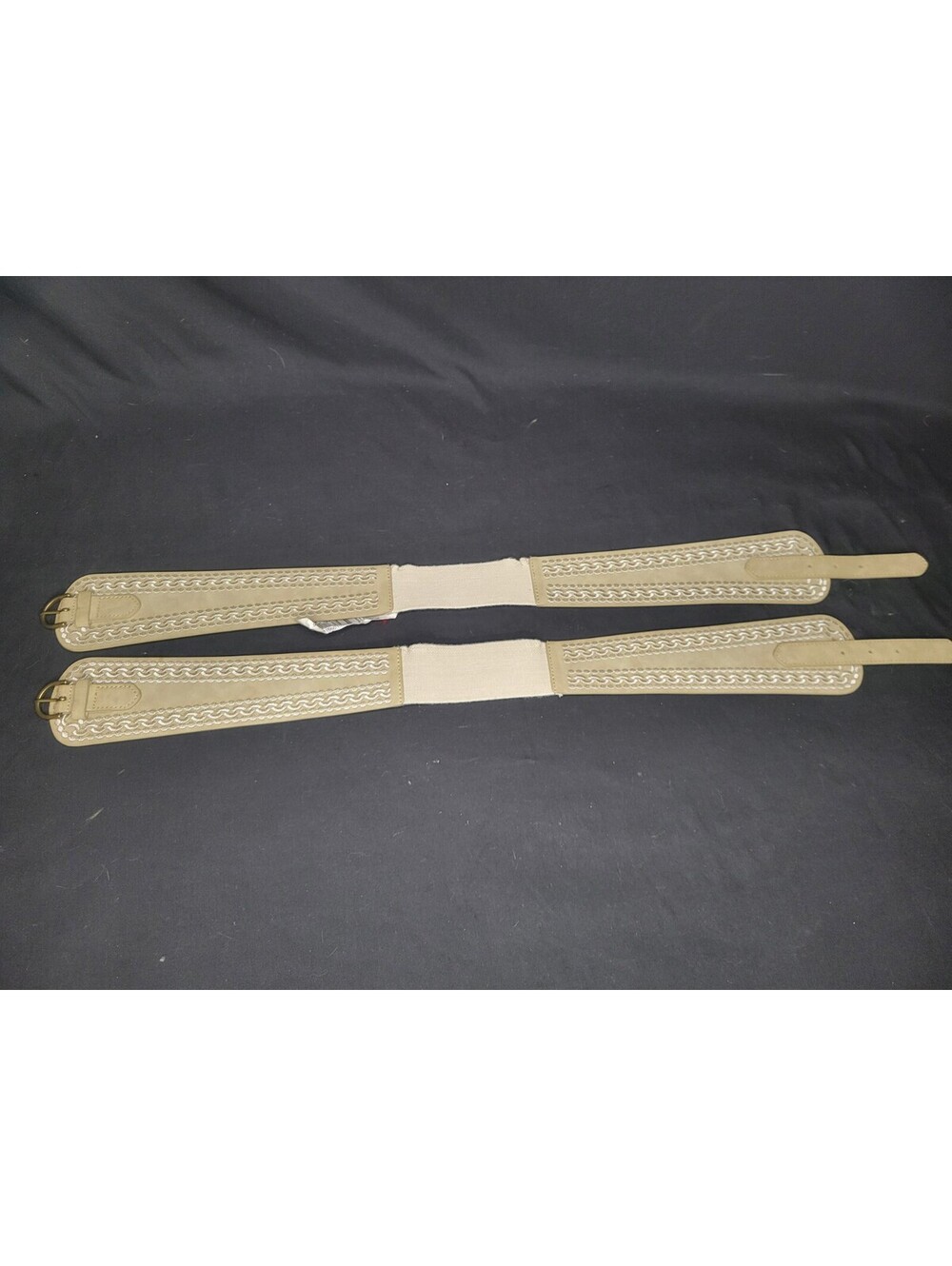 Lot of 2 INC International Concepts Womens Waist Belt Wide Stretch S/M *READ*